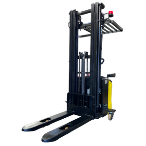 2000 Kgs / 5.5 Metros. Apilador Rher Full Eléctrico hombre a Bordo. Seguridad Europea con Baliza