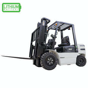 3.0 tons / 4.5 metros / Grúa Horquilla Eléctrica LITIO Marca Rher (Alemana)