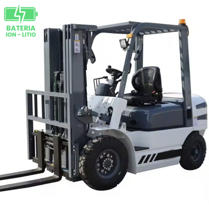 2.0 tons / 4.5 metros / Grúa Horquilla Eléctrica LITIO Marca Rher (Alemana)