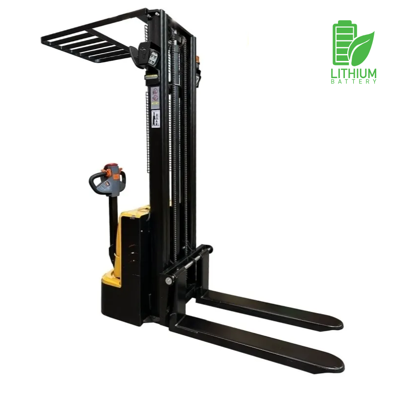 LITIO 1500 kilos / 3.5 metros Apilador Full Eléctrico Marca RHER Base Angosta