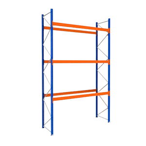 RACK PALLET INDUSTRIAL 6m x 2.5m x 1.0m. Base Soldada.
